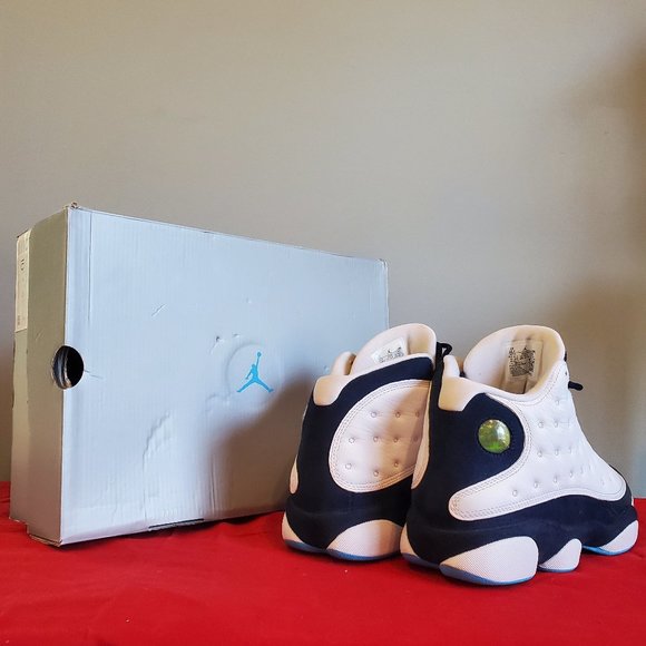 Air Jordan Retro Obsidian 13 Powder Blue WITH BOX - Picture 2 of 3